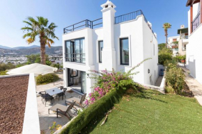 Modern Villa with Garden and Terrace near Beach in the Heart of Bodrum